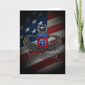 82nd Airborne Jumpmaster Card