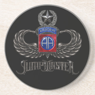 82nd Airborne Jumpmaster Coaster
