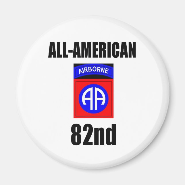 82nd Airborne Magnet (Front)