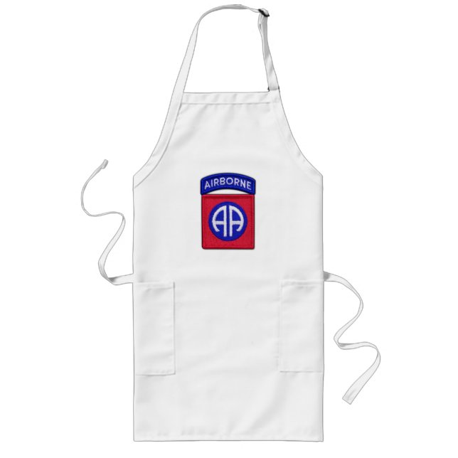 82nd airborne veterans vets bbq apron (Front)