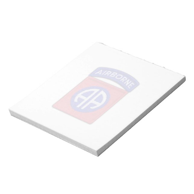 82nd airborne veterans vets patch Notepad (Rotated)