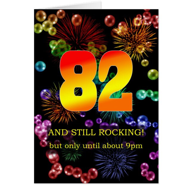 82nd Birthday Still Rocking (Front)