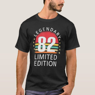 82nd Birthday Vintage Retro Legendary T-Shirt