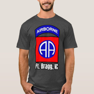 82nd Ft Bragg Outline T-Shirt