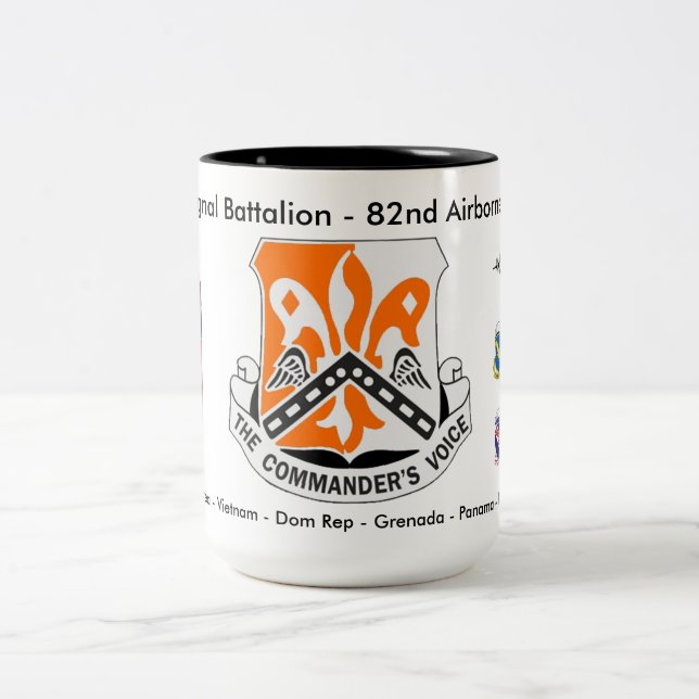 82nd Signal Battalion Historic Coffee Mug #1 (Center)