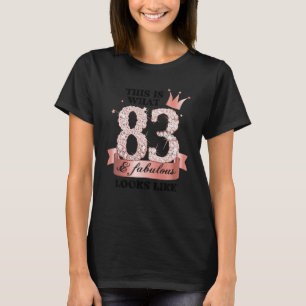 83 & Fabulous I Rose And White Party Group Candid T-Shirt