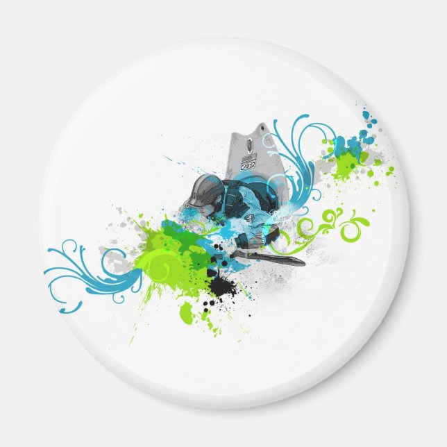 83. Urban kayak 2 Magnet (Front)