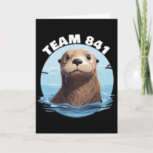 841 Surfing Otter 841 Otter Team 841 California Ot Card
