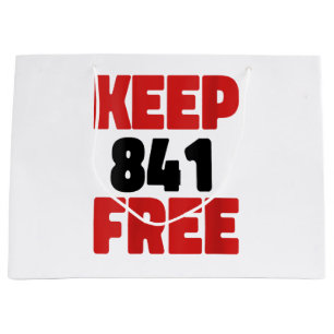 841 Surfing Otter 841Keep 841 Free California Otte Large Gift Bag
