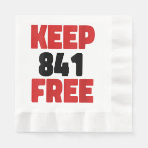 841 Surfing Otter 841Keep 841 Free California Otte Napkin