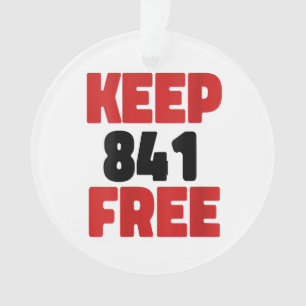 841 Surfing Otter 841Keep 841 Free California Otte Ornament