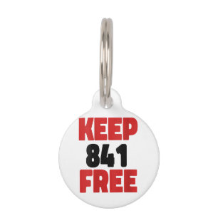841 Surfing Otter 841Keep 841 Free California Otte Pet Tag