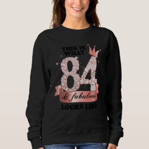 84 & Fabulous I Rose And White Party Group Candid  Sweatshirt