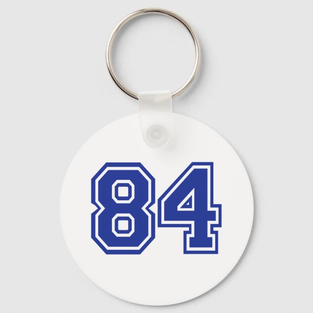 84 - number key ring (Front)