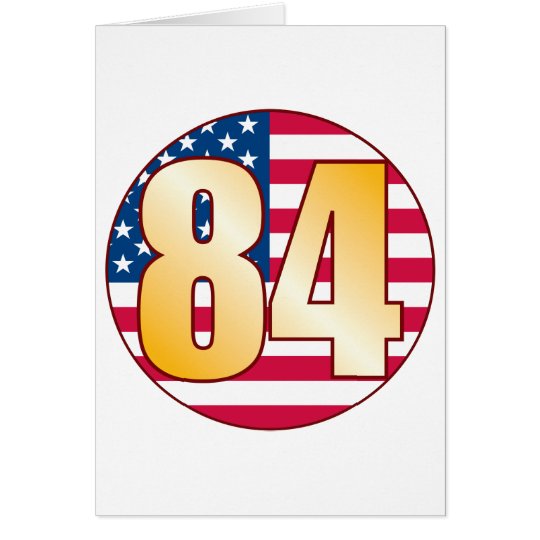 84 USA Gold Card