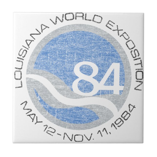 84 Worlds Fair Ceramic Tile (Front)