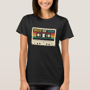 84th Birthday Best Of 1938 Cassette Tape 84 Year O T-Shirt