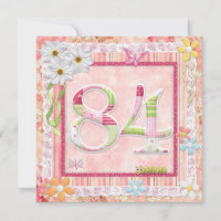 84th birthday party scrapbooking style