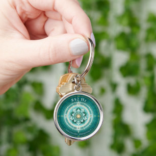852 Hz Solfeggio Frequency Keychain