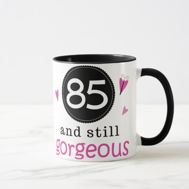 85 And Still Gorgeous Birthday Gift Idea For Her Mug (Right)