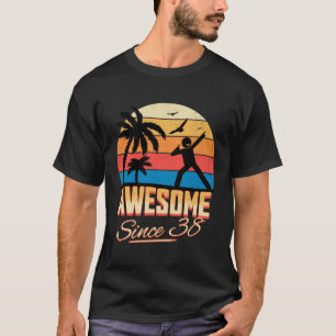 85Th Birthday Awesome Since 1938 Men Women T-Shirt