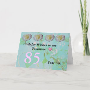 85th Birthday Card