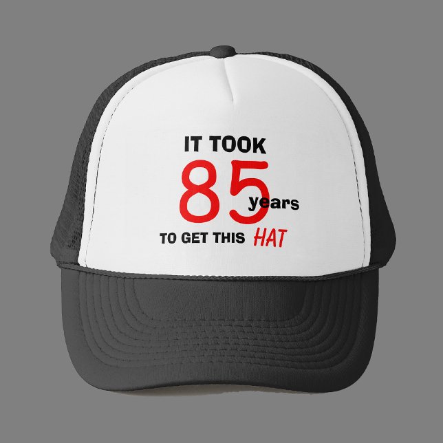 85th Birthday Gag Gifts Hat for Men (Creator Uploaded)