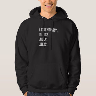 85th Birthday  Legendary Since July 1937 85 Years  Hoodie
