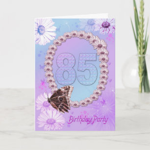 85th Birthday party Invitation