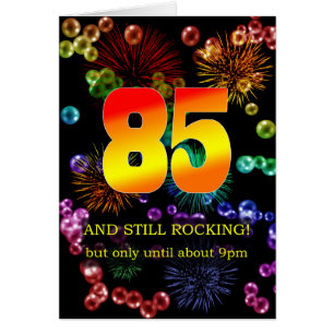 85th Birthday Still Rocking