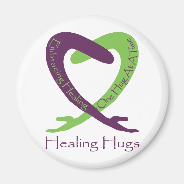 8621_Healing_Hugs_logo_8.31.11_test-2 Magnet (Front)