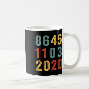 8645 1103 Vote Blue November 3 Vintage Anti Trump  Coffee Mug