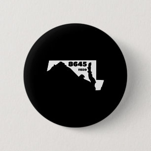 8645 11320 Maryland Anti Trump Md Vote Us Election 6 Cm Round Badge