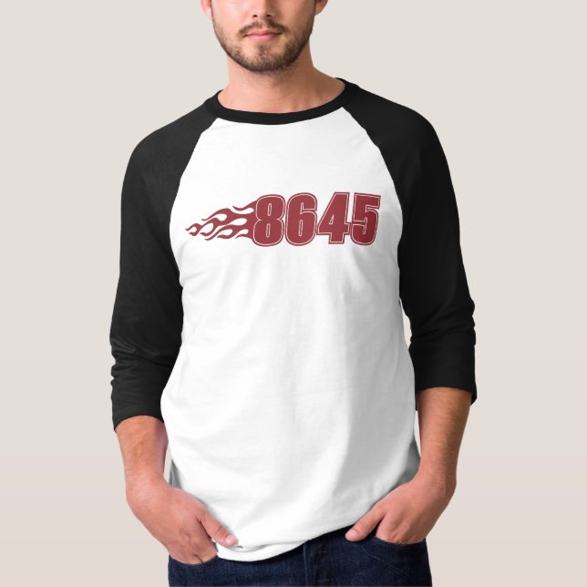 8645 raglan  T-Shirt (Front)