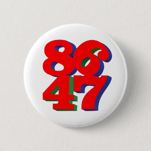 8647 6 CM ROUND BADGE