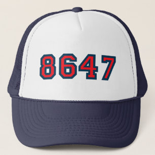 8647 Anti Trump Resistance Trucker Hat