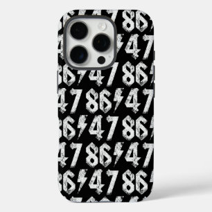 8647 Anti Trump Retro Vintage 80s Rock Style iPhone 16 Pro Case