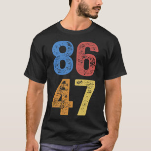 8647 Anti Trump Subtle Resist Protest  T-Shirt