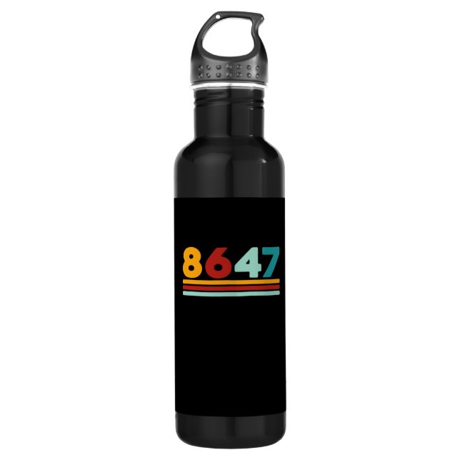 8647 - Antifascism Design Classic Creative Style 710 Ml Water Bottle (Front)