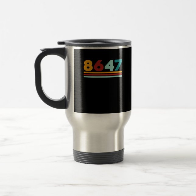 8647 - Antifascism Design Classic Creative Style Travel Mug (Left)