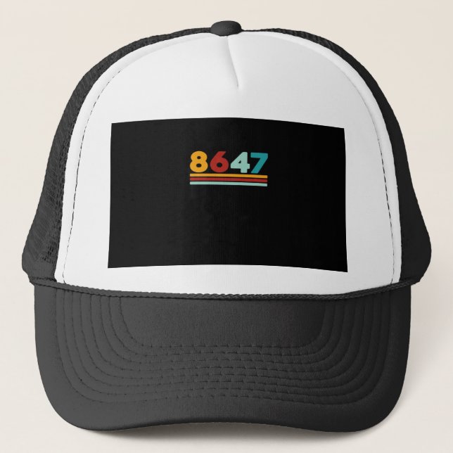 8647 - Antifascism Design Classic Creative Style Trucker Hat (Front)