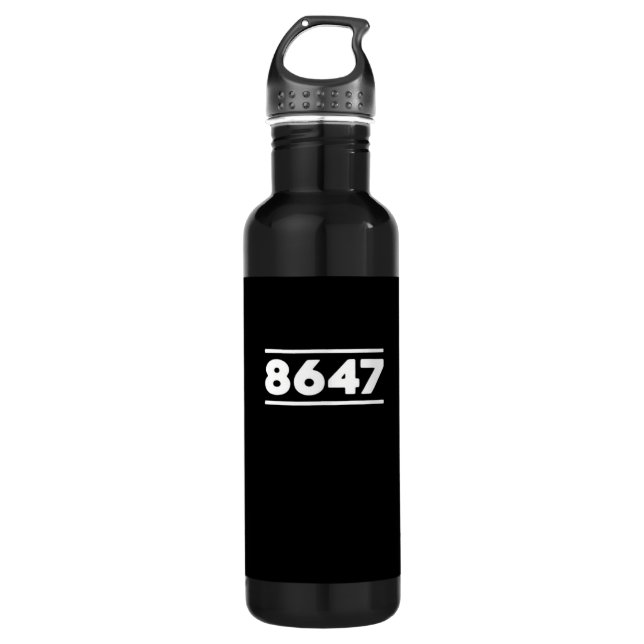 8647 - Antifascism Design Classic Design 710 Ml Water Bottle (Front)