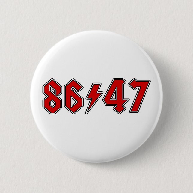 8647 Impeach Trump 6 Cm Round Badge (Front)