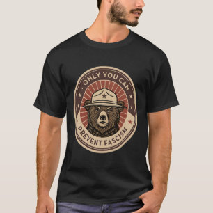 8647 - Prevent Facism - Defend Democracy T-Shirt