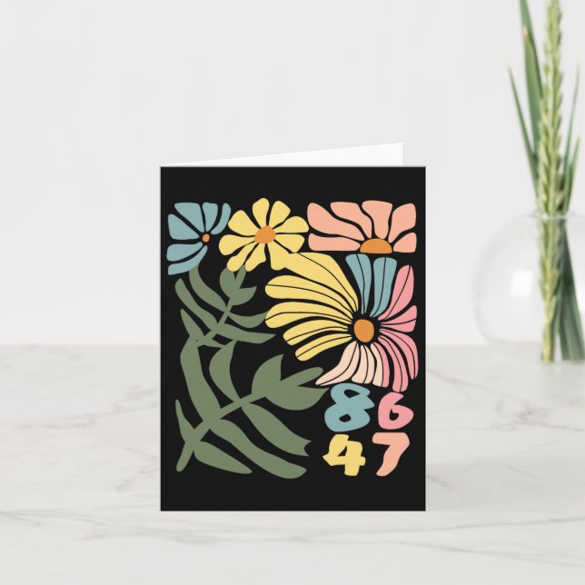 8647 Resist Subtle Floral Foxtrot Delta Tango Prot Card (Front)