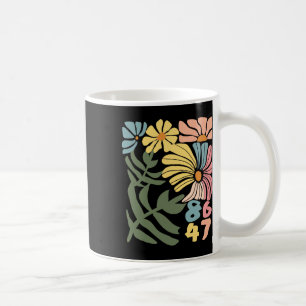 8647 Resist Subtle Floral Foxtrot Delta Tango Prot Coffee Mug