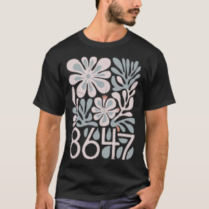 8647 Resist Subtle Floral Foxtrot Delta Tango Prot T-Shirt