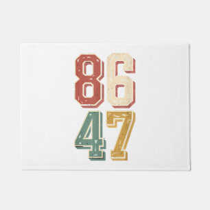 8647 retro 86 47 doormat