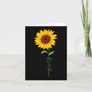 8647 Subtle Anti Trump 86 47 Floral Boho Style Card
