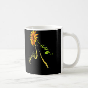 8647 Subtle Anti Trump 86 47 Sunflower Cat Lovers  Coffee Mug